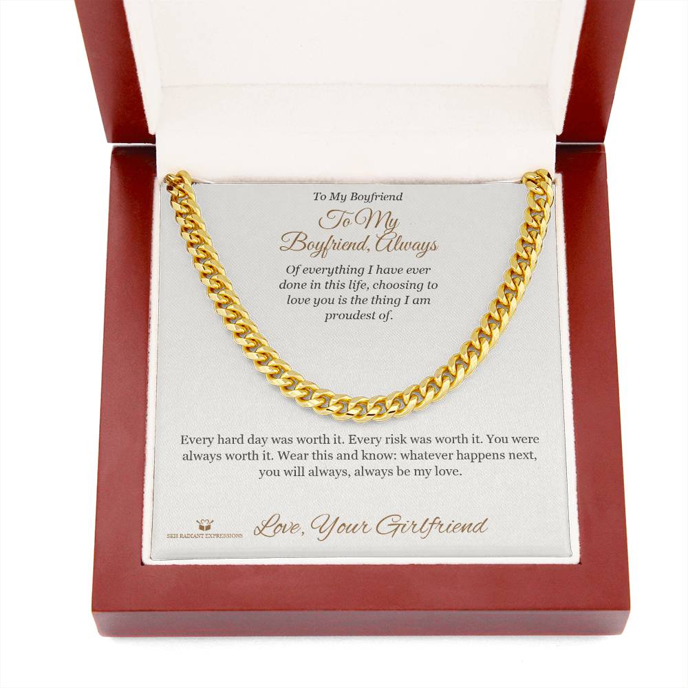 Best cuban link chain for brother 2026