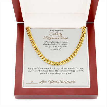 Best cuban link chain for brother 2026