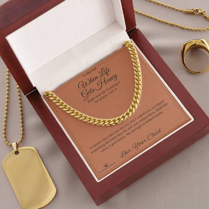 Best cuban link chain for dad 2026