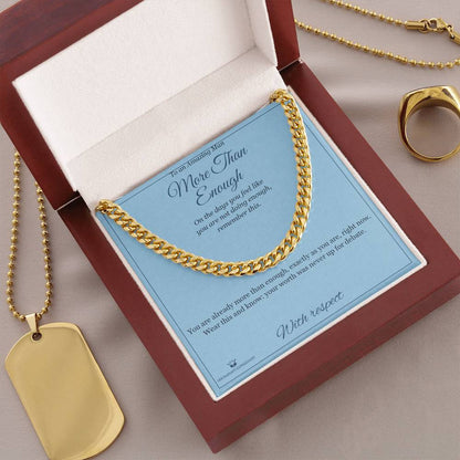 Best cuban link chain for brother 2026