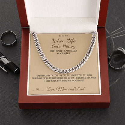 Sentimental son gift, not generic