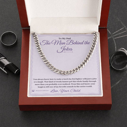 Meaningful gift for brother - The Man Behind the Jokes