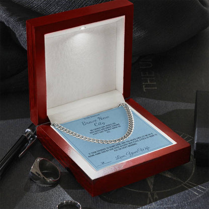 Sentimental husband gift, not generic