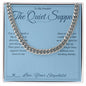 The Quiet Support - Cuban Link Chain for Stepdad