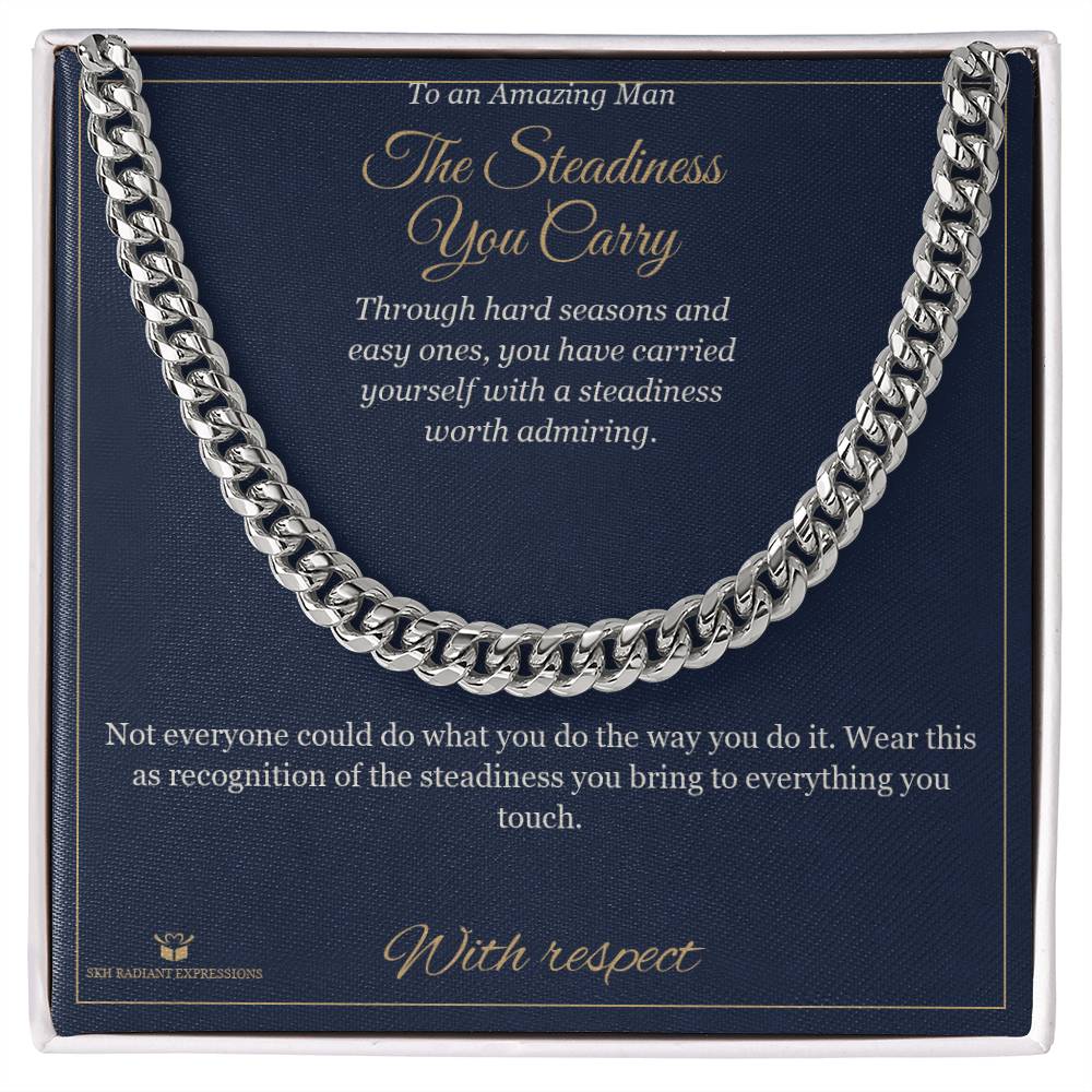 Personalized Cuban Link Chain for him