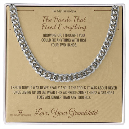 Sentimental grandfather gift, not generic
