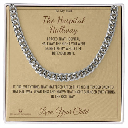 Personalized Cuban Link Chain for dad
