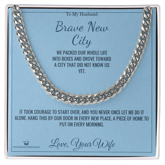 Brave New City - Cuban Link Chain for Husband