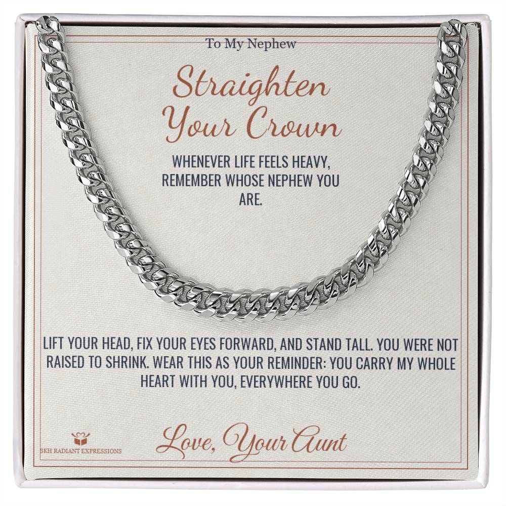 Sentimental nephew gift, not generic