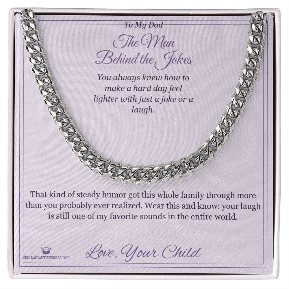 Meaningful gift for brother - The Man Behind the Jokes