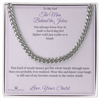Meaningful gift for brother - The Man Behind the Jokes