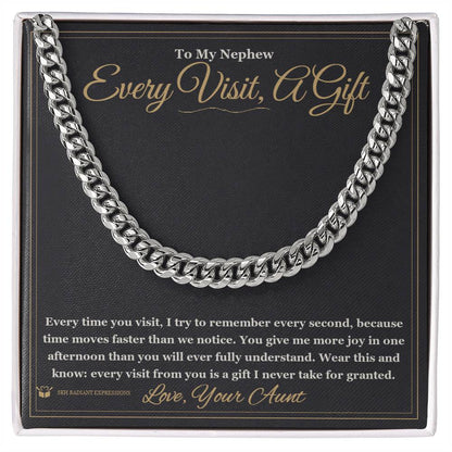 Meaningful gift for nephew - Every Visit, A Gift