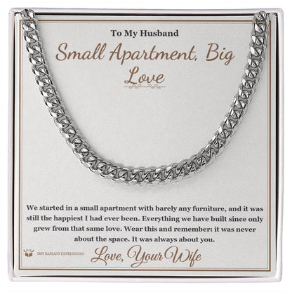 Meaningful gift for husband - Small Apartment, Big Love