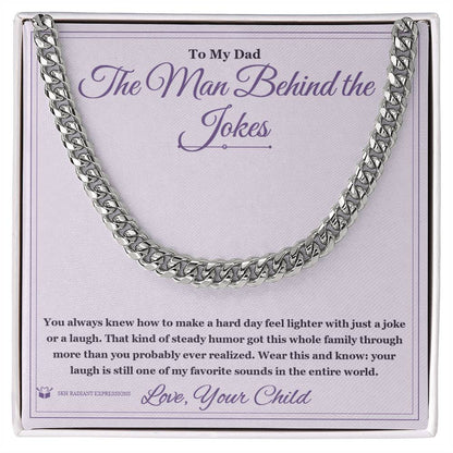 Personalized Cuban Link Chain for brother