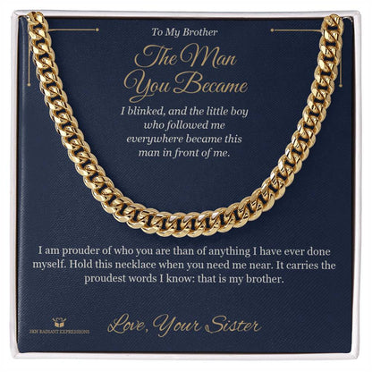 What does a Cuban Link Chain mean - gift for brother
