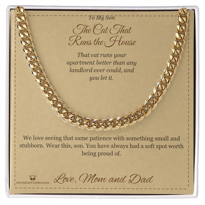 What does a Cuban Link Chain mean - gift for son