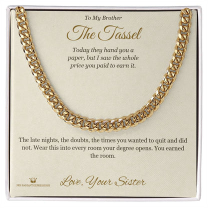 What does a Cuban Link Chain mean - gift for brother
