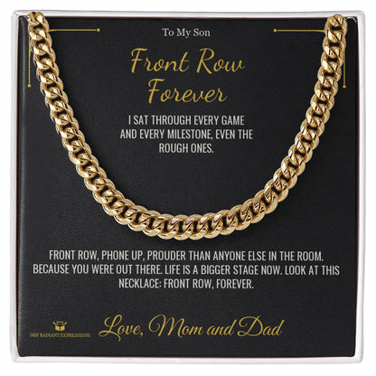 Personalized Cuban Link Chain for son