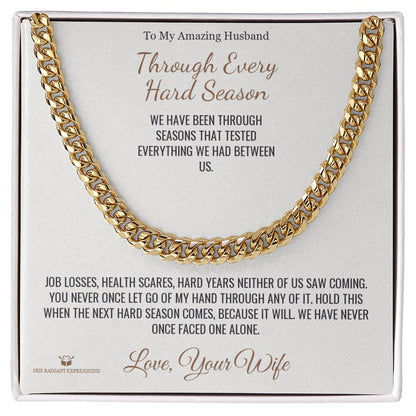 Personalized Cuban Link Chain for husband