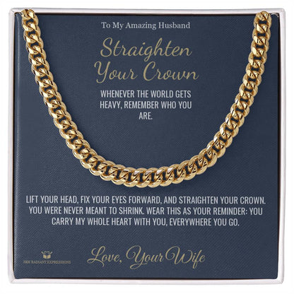 What does a Cuban Link Chain mean - gift for husband