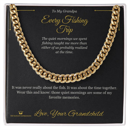Meaningful gift for grandfather - Every Fishing Trip