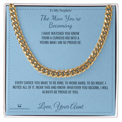 Meaningful gift for nephew - The Man You're Becoming