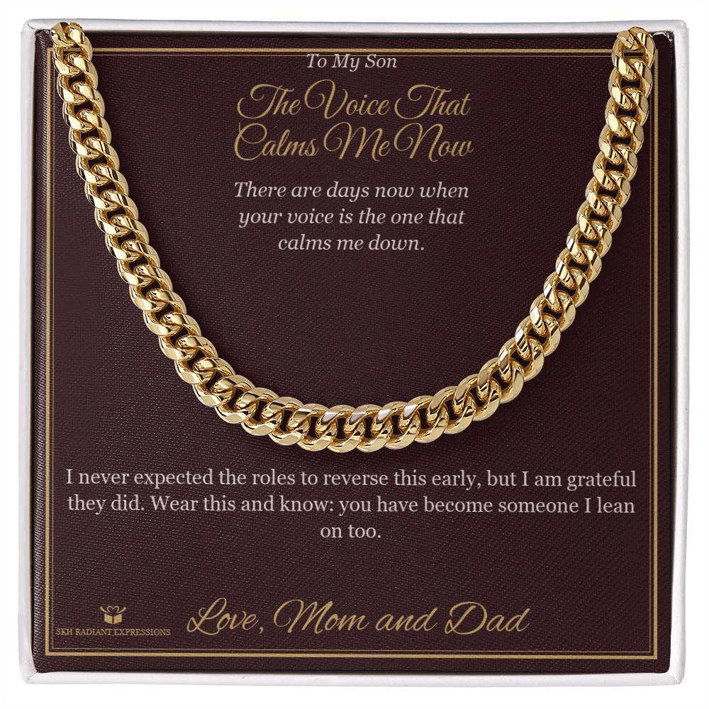 What does a Cuban Link Chain mean - gift for son