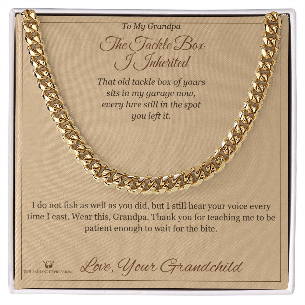 Add a name to this Cuban Link Chain - gift for brother