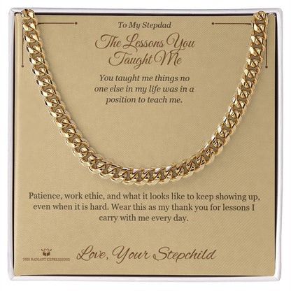 Add a name to this Cuban Link Chain - gift for brother