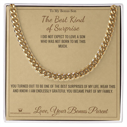 Add a name to this Cuban Link Chain - gift for brother