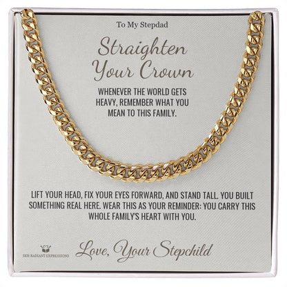 Meaningful gift for brother - Straighten Your Crown