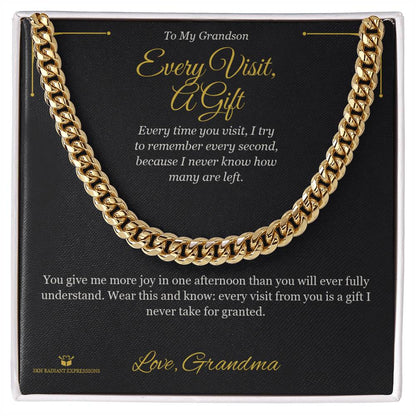What does a Cuban Link Chain mean - gift for grandson