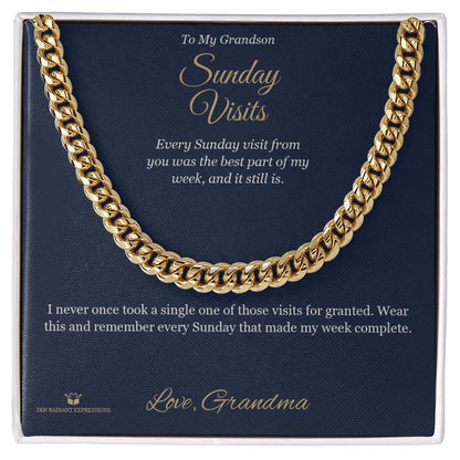 What does a Cuban Link Chain mean - gift for grandson