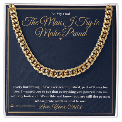 What does a Cuban Link Chain mean - gift for dad