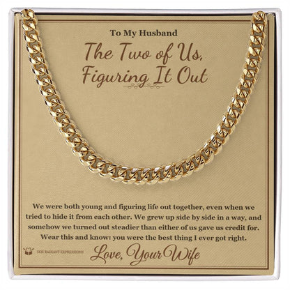 What does a Cuban Link Chain mean - gift for husband