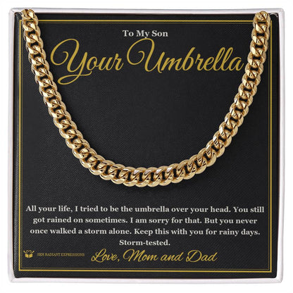 Meaningful gift for son - Your Umbrella