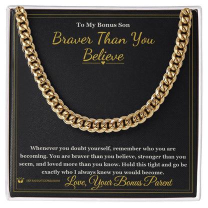 What does a Cuban Link Chain mean - gift for stepson