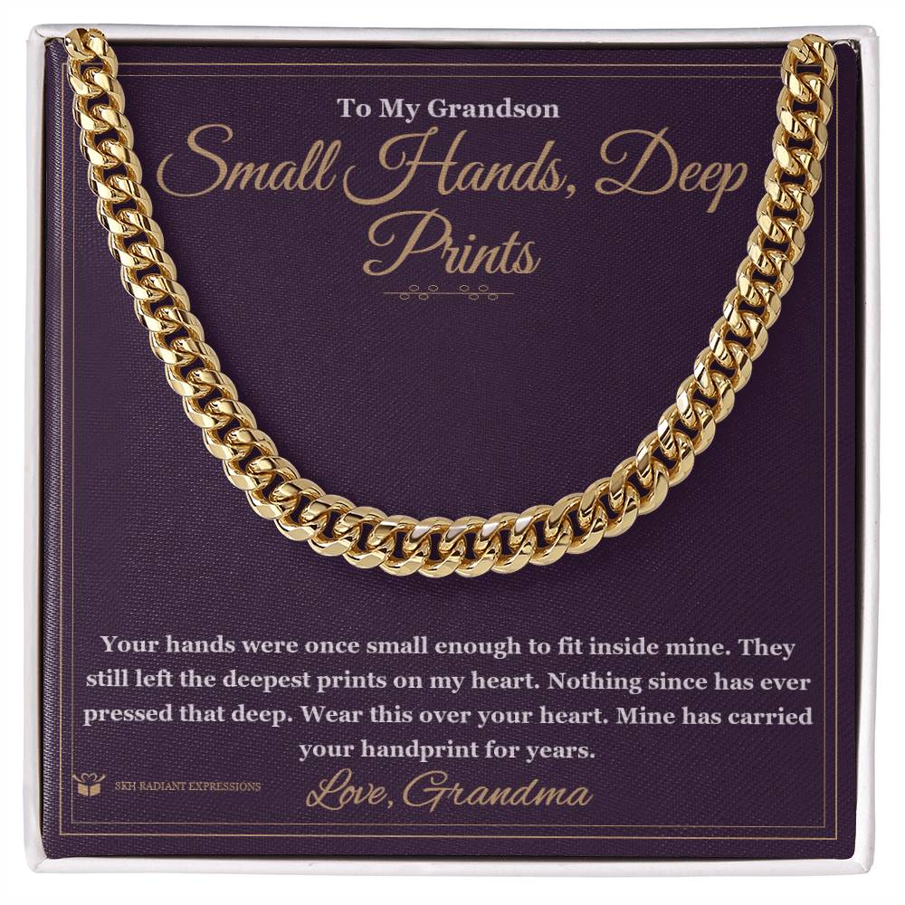 What does a Cuban Link Chain mean - gift for grandson