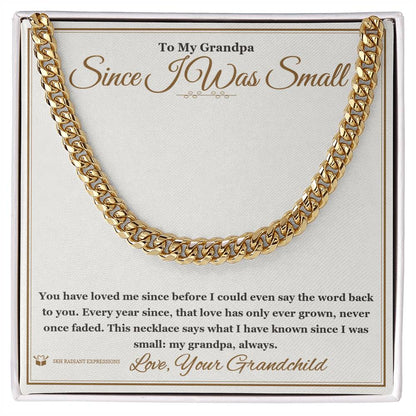 Sentimental grandfather gift, not generic