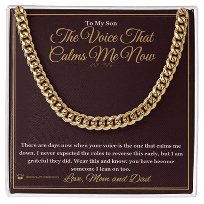 Meaningful gift for grandson - The Voice That Calms Me Now