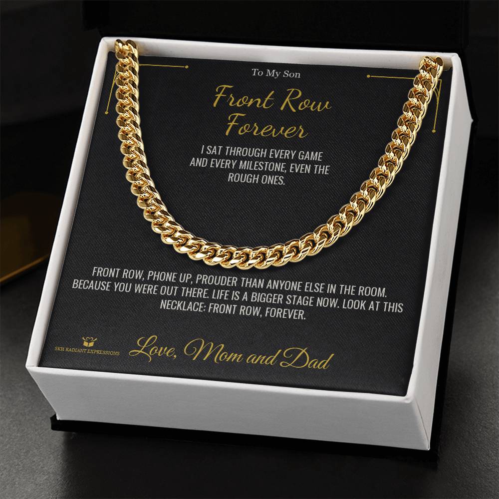 What does a Cuban Link Chain mean - gift for son