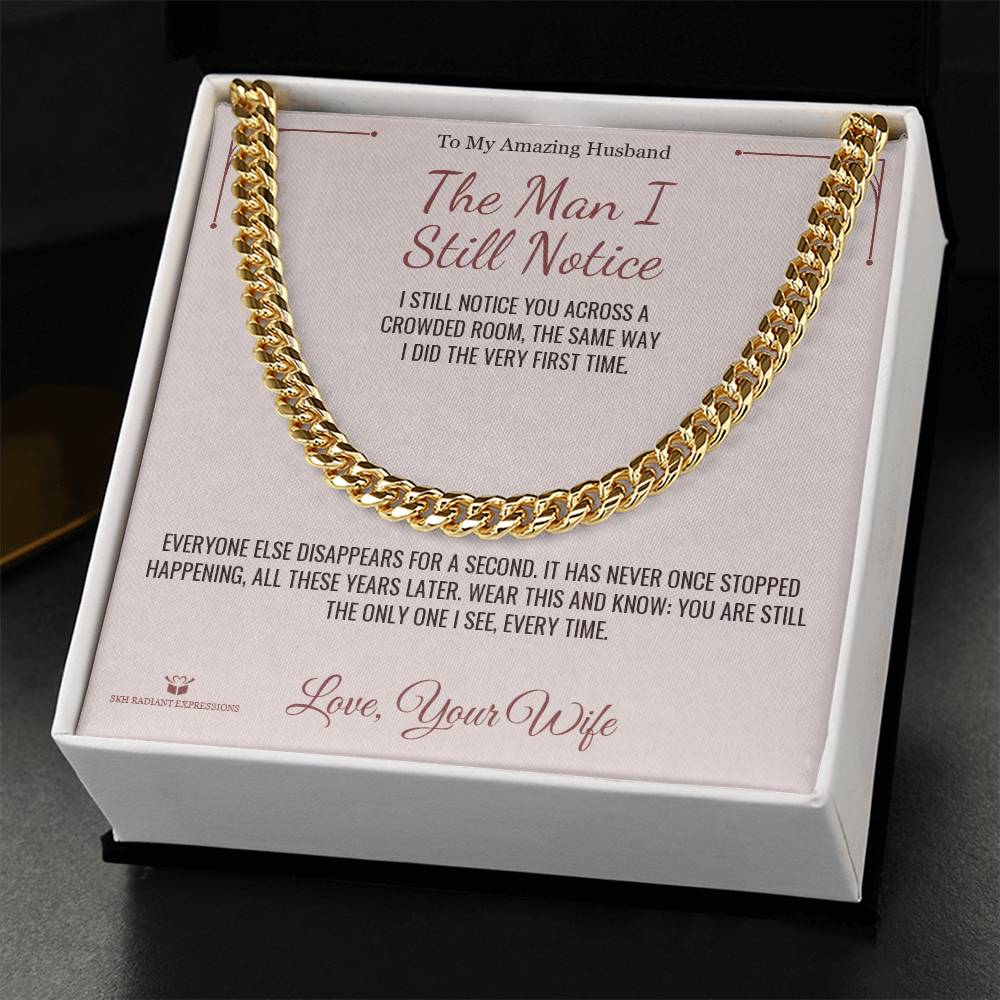 What does a Cuban Link Chain mean - gift for husband