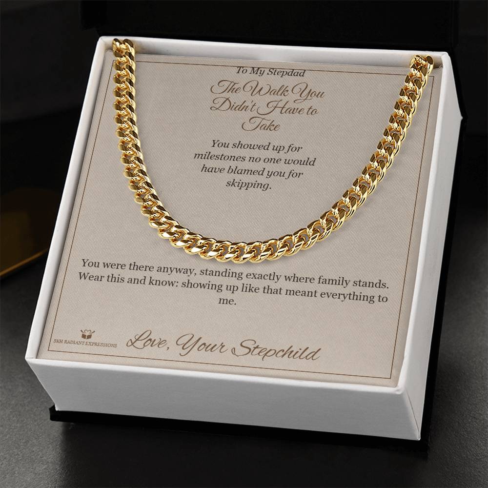 Meaningful gift for brother - The Walk You Didn't Have to Take
