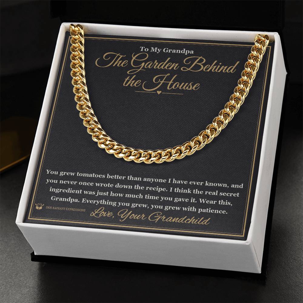 Sentimental grandfather gift, not generic