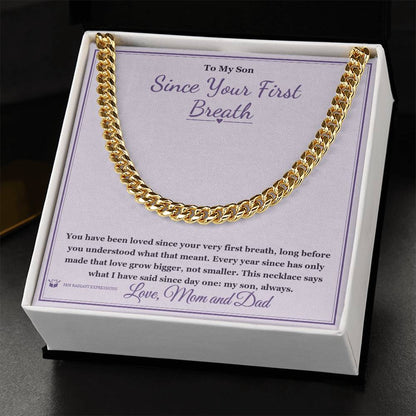 Meaningful gift for brother - Since Your First Breath