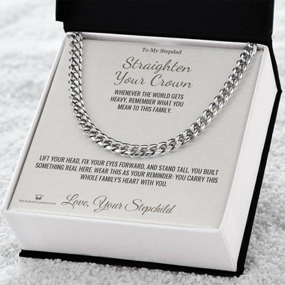 Personalized Cuban Link Chain for brother