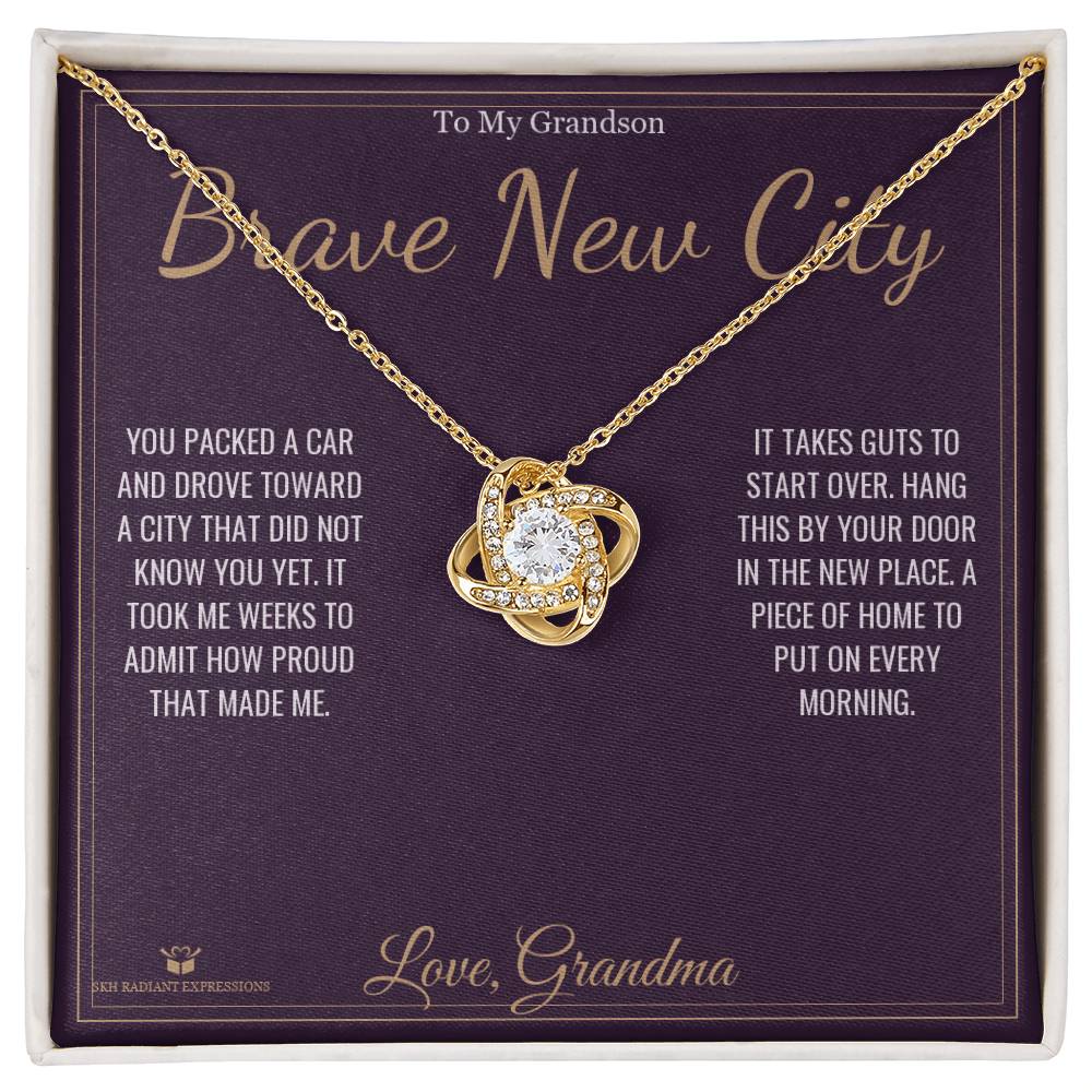 Brave New City - Love Knot Necklace for Grandson