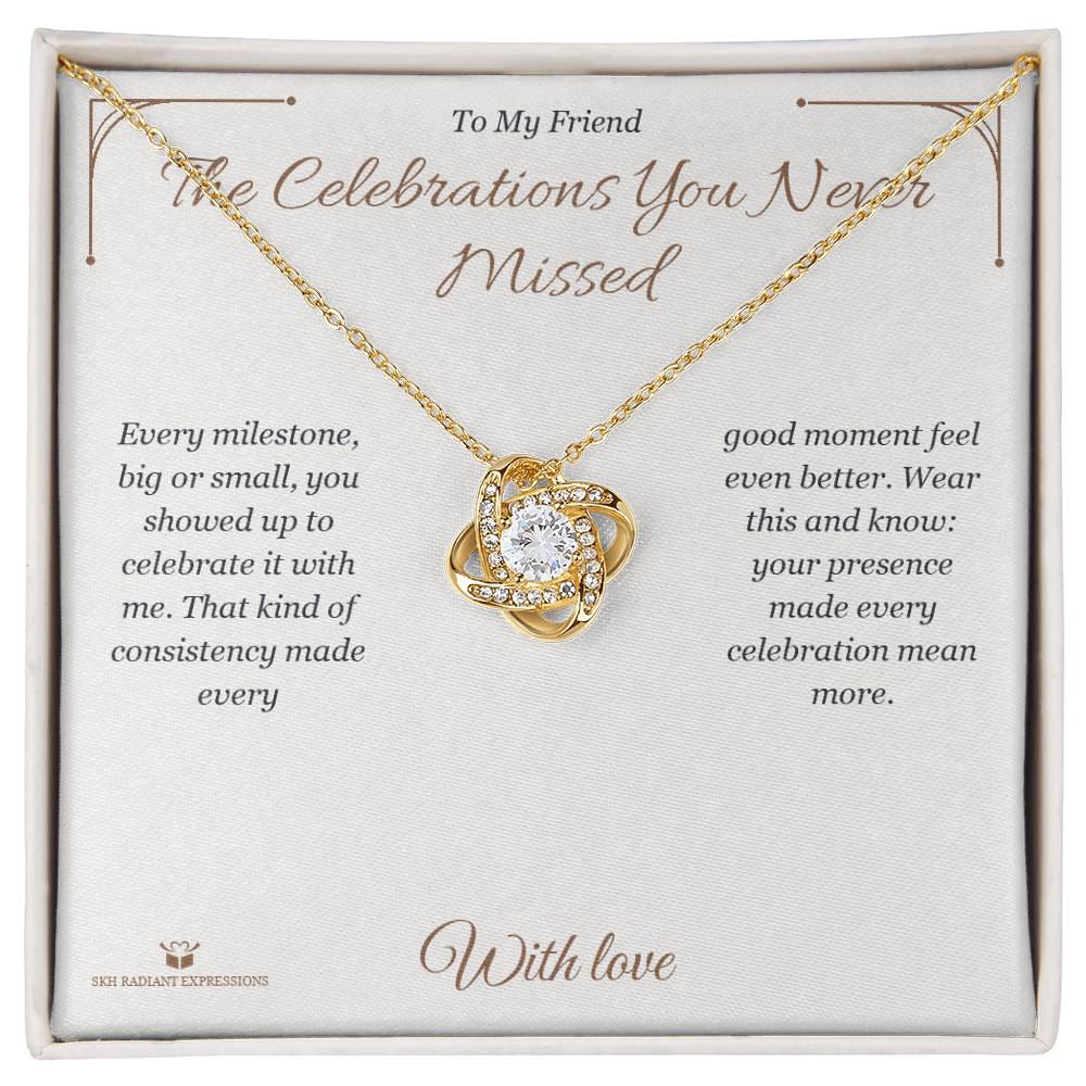 Meaningful gift for friend - The Celebrations You Never Missed