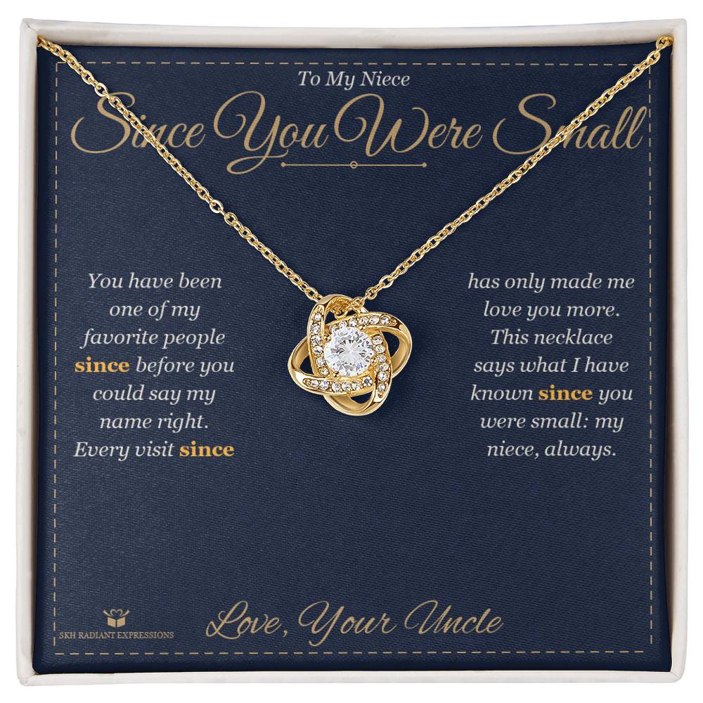 Meaningful gift for niece - Since You Were Small