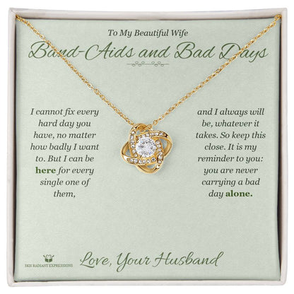 What does a Love Knot Necklace mean - gift for wife